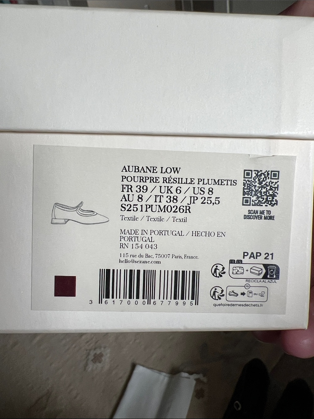Sezane Aubane shoes - Picture 3 of 3